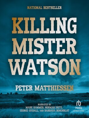 cover image of Killing Mister Watson